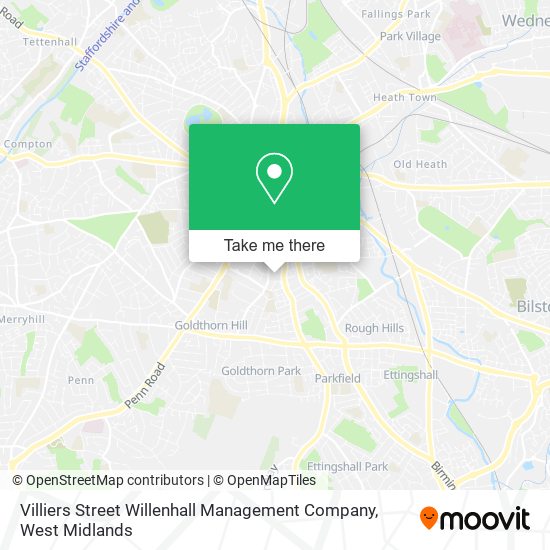 Villiers Street Willenhall Management Company map
