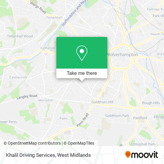 Khalil Driving Services map