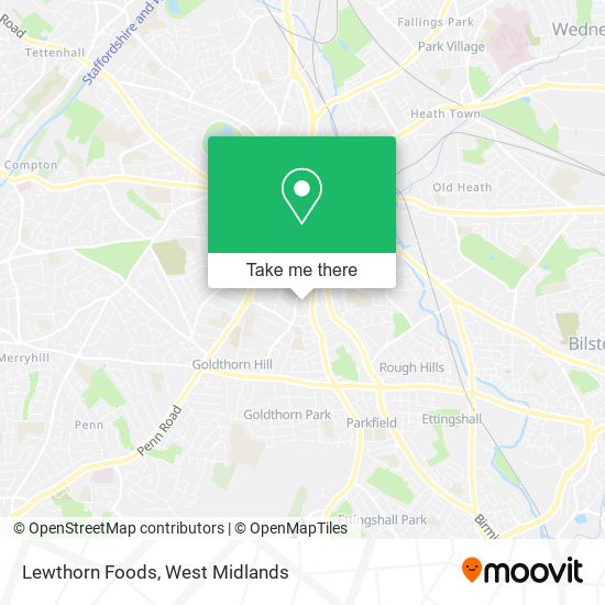 Lewthorn Foods map