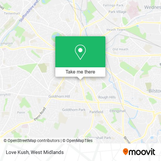 Love Kush map