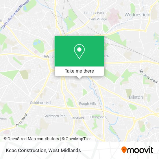 Kcac Construction map
