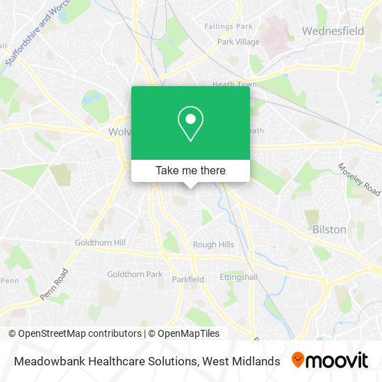 Meadowbank Healthcare Solutions map