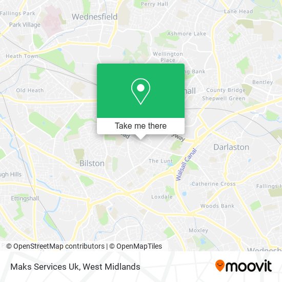 Maks Services Uk map