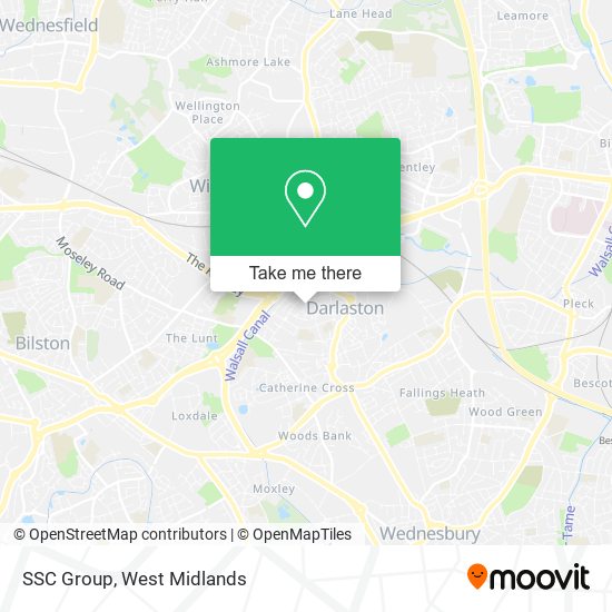 SSC Group map