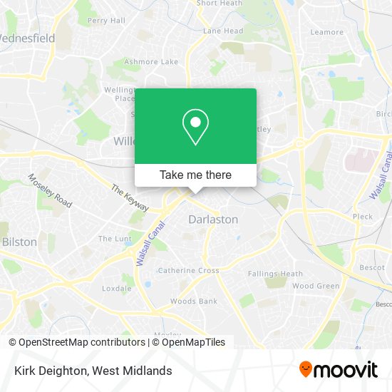 Kirk Deighton map