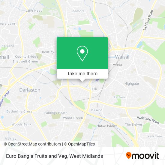 Euro Bangla Fruits and Veg map