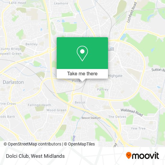 Dolci Club map