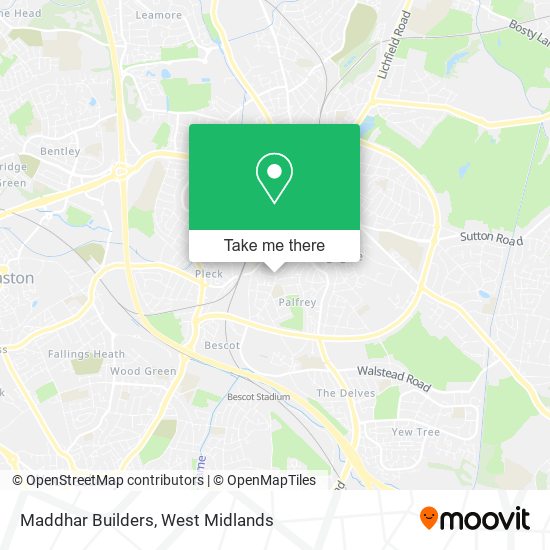 Maddhar Builders map