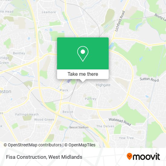 Fisa Construction map