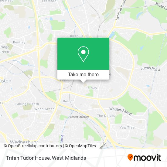 Trifan Tudor House map