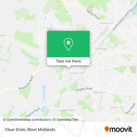 Clear Drain map