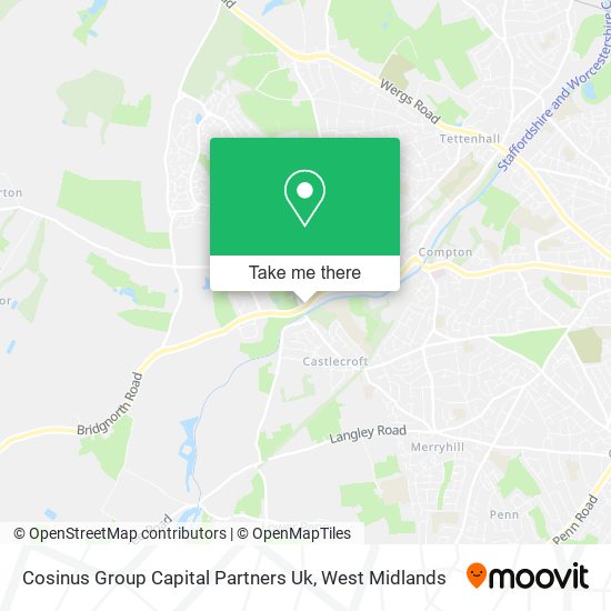 Cosinus Group Capital Partners Uk map