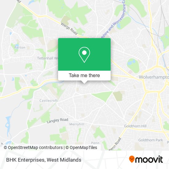 BHK Enterprises map