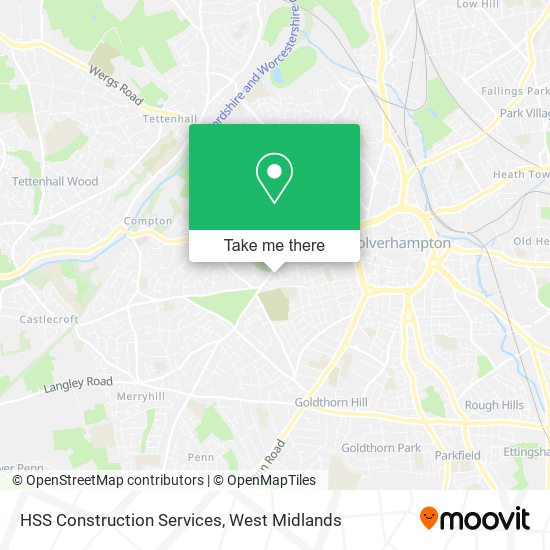 HSS Construction Services map