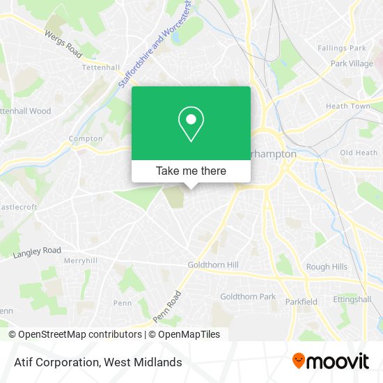 Atif Corporation map