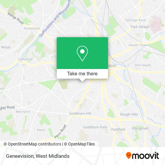 Geneevision map