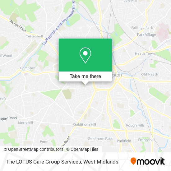 The LOTUS Care Group Services map