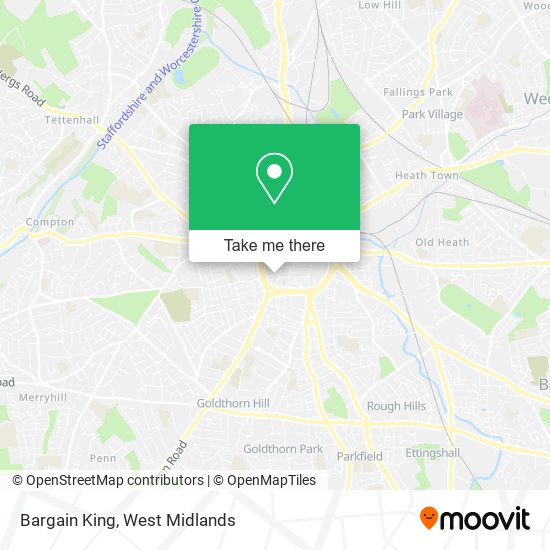 Bargain King map