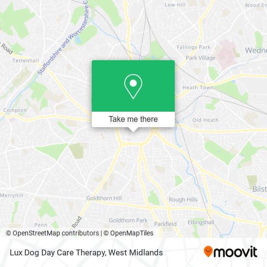 Lux Dog Day Care Therapy map