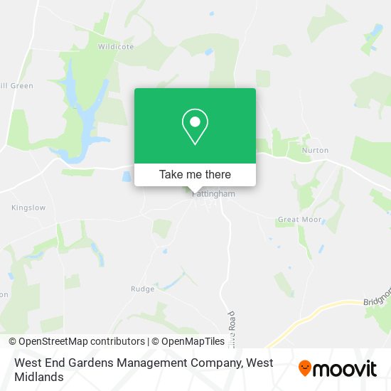 West End Gardens Management Company map