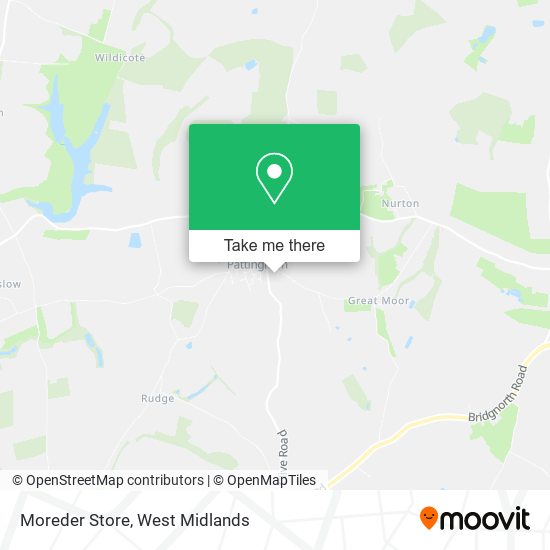 Moreder Store map