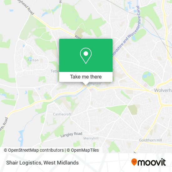 Shair Logistics map