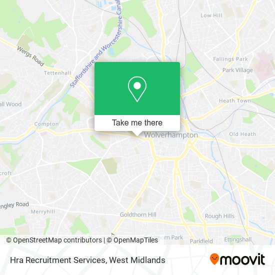 Hra Recruitment Services map