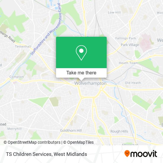 TS Children Services map