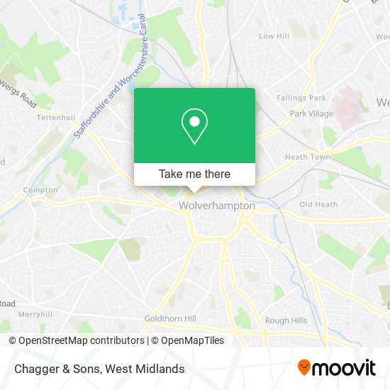 Chagger & Sons map