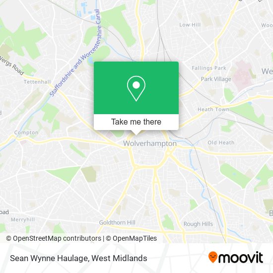 Sean Wynne Haulage map