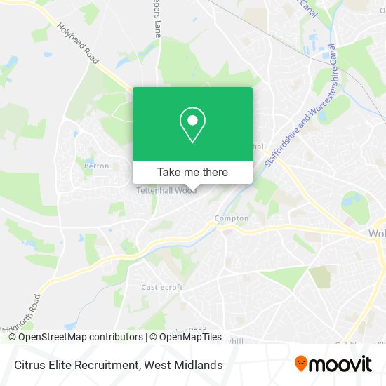 Citrus Elite Recruitment map