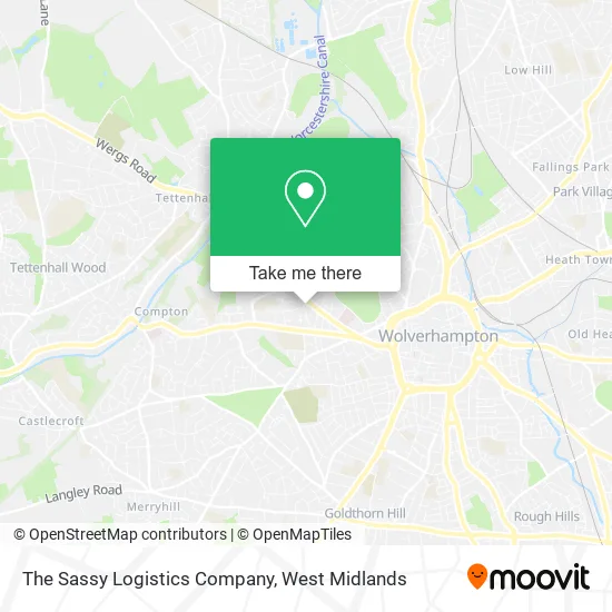 The Sassy Logistics Company map