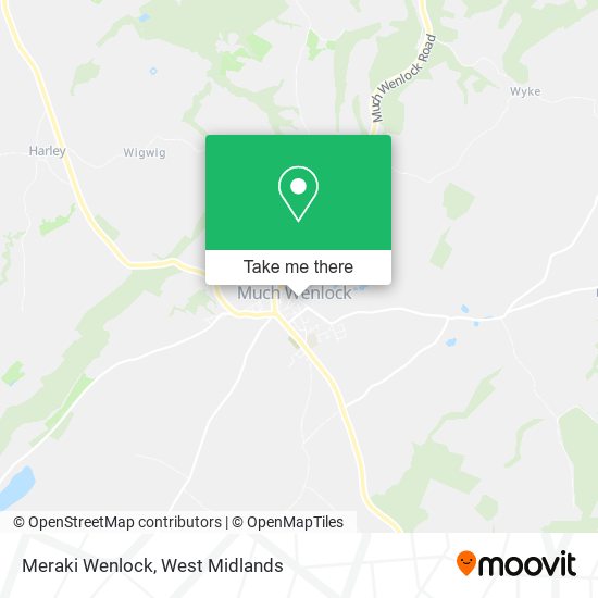 Meraki Wenlock map