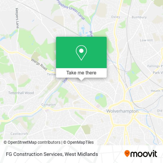 FG Construction Services map