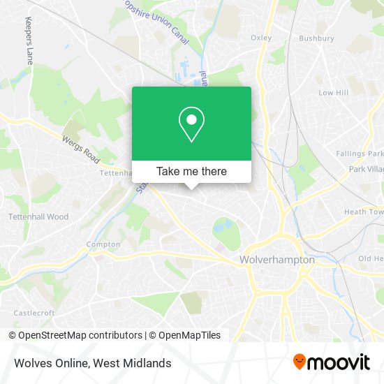 Wolves Online map