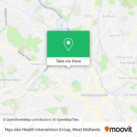 Ngo-des Health Intervention Group map