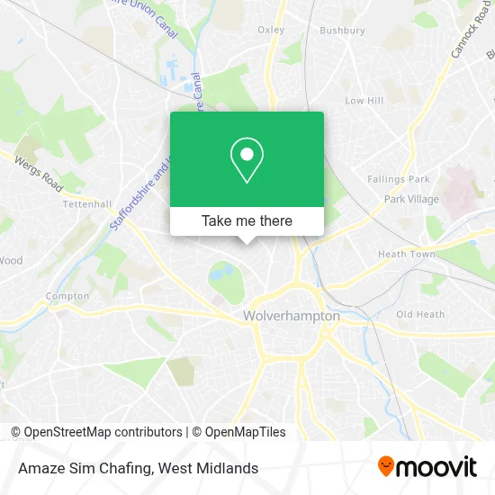 Amaze Sim Chafing map