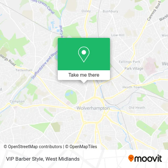 VIP Barber Style map