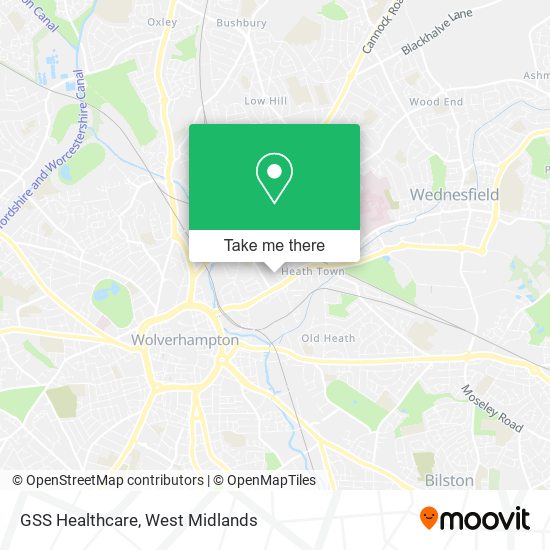 GSS Healthcare map