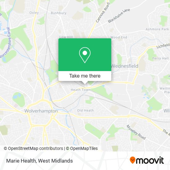 Marie Health map