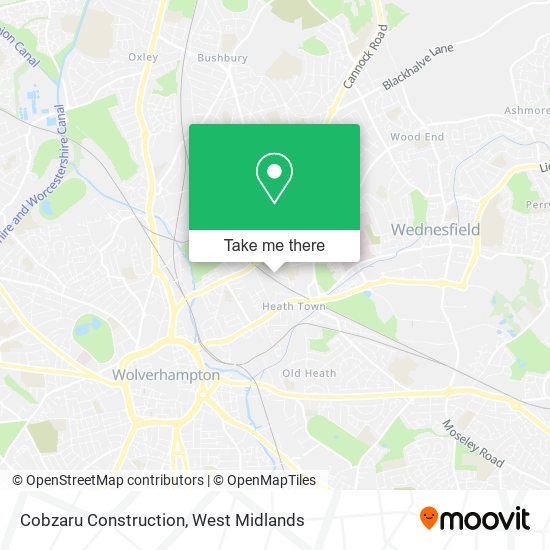 Cobzaru Construction map