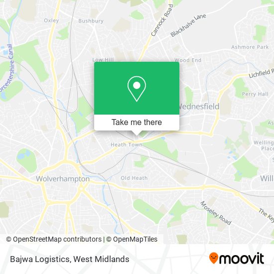 Bajwa Logistics map