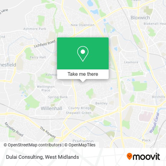 Dulai Consulting map