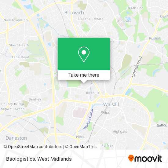Baologistics map