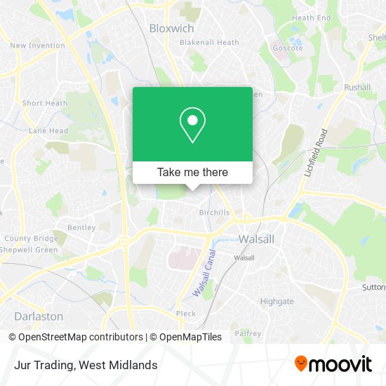 Jur Trading map