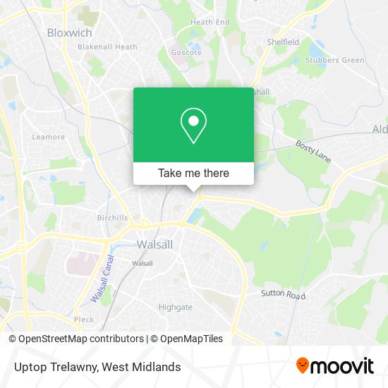 Uptop Trelawny map