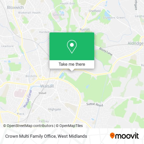 Crown Multi Family Office map