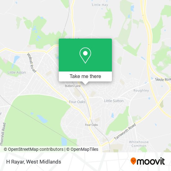 H Rayar map