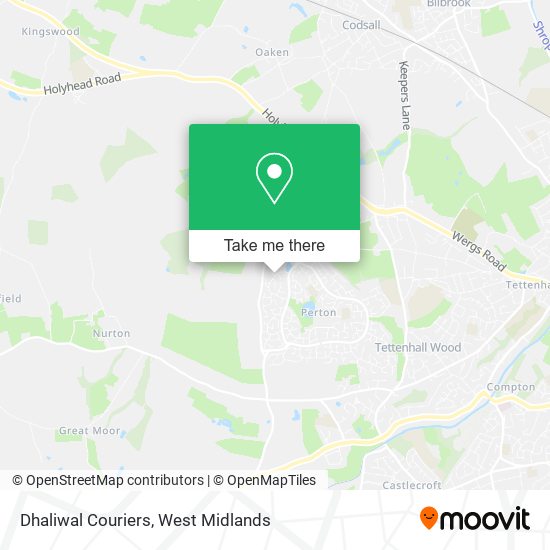 Dhaliwal Couriers map