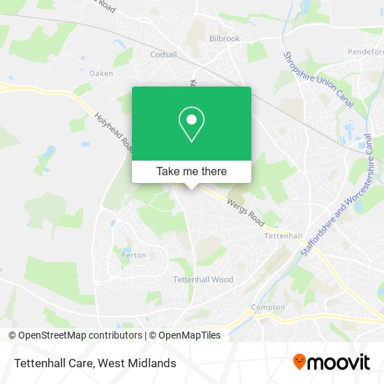 Tettenhall Care map